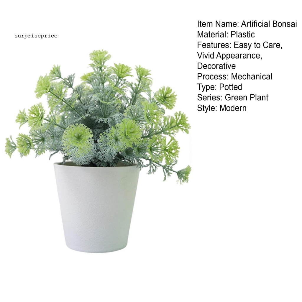 Chậu Cây Bonsai Giả Thân Thiện Với Môi Trường Dùng Trang Trí Nhà Cửa