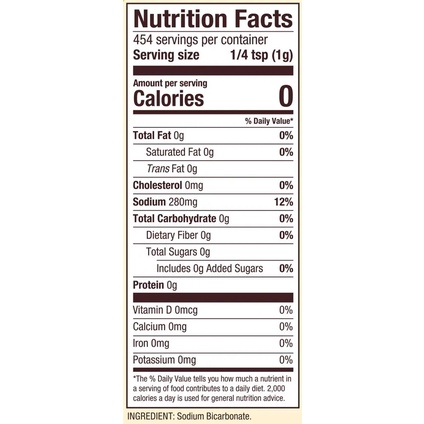 Muối nở Bob's Red Mill Baking Soda không nhôm