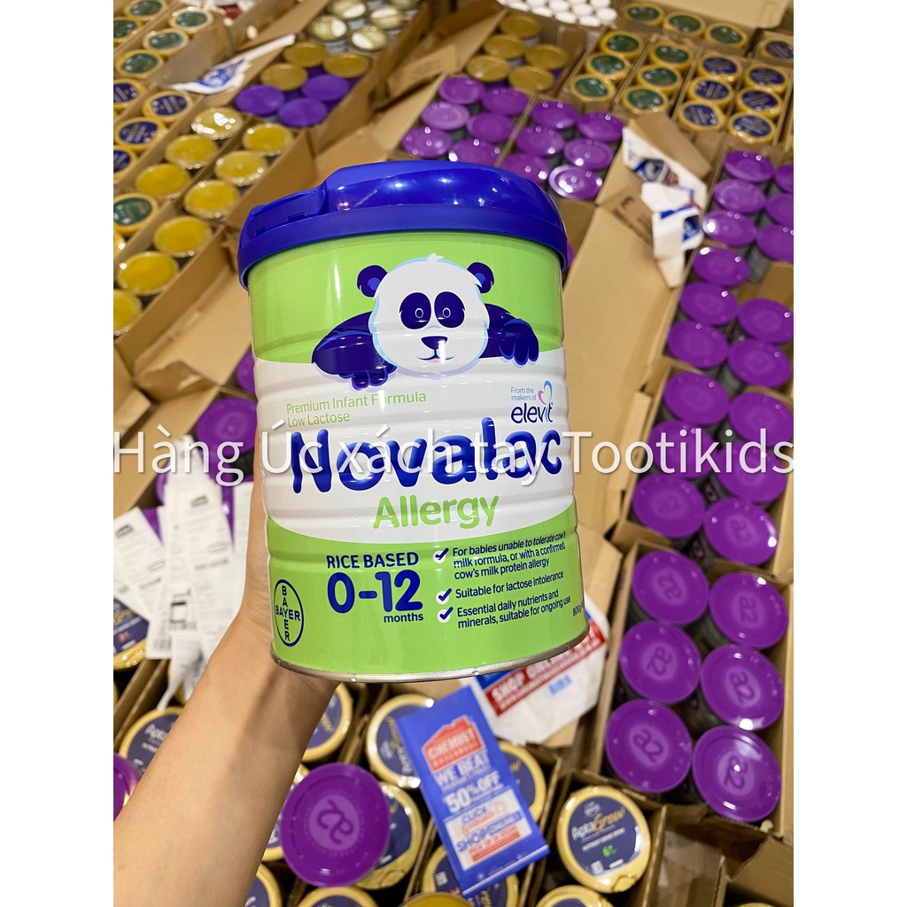 Sữa Novalac Úc - hàng air