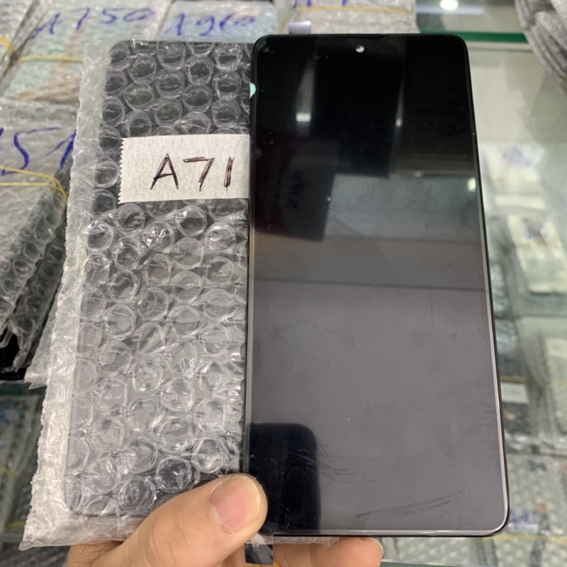 Màn hình SAMSUNG A71 2IC Zin linh kiện, màn OLED nguyên khung