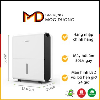 Máy hút ẩm comfee mddp 50 den7 hút ẩm 50l/ngày