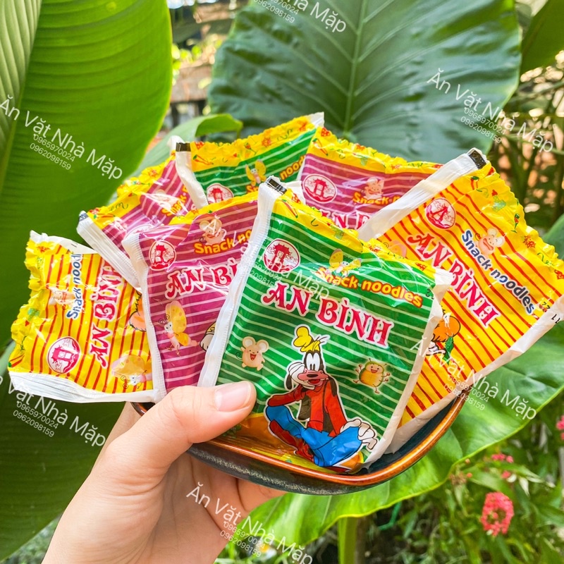 Bimbim Mỳ Tôm An Bình Snack Noodles - Snack Mì Trẻ Em