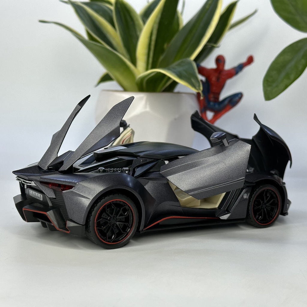Mô hình siêu xe Wmotors Fenyr SuperSport tỷ lệ 1:24 bằng kim loại cực ngầu