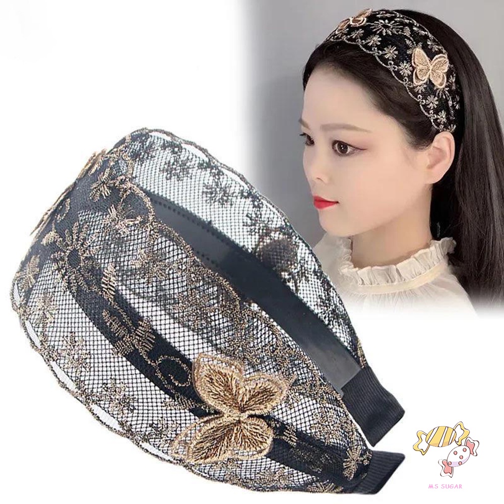 YADORNOS Băng Đô Cài Tóc Bản To Thời Trang Cho Nữ