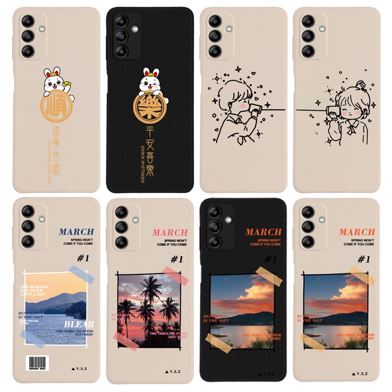 Ốp Điện Thoại Mềm Bảo Vệ Camera Cho Samsung Galaxy A14 5G B001