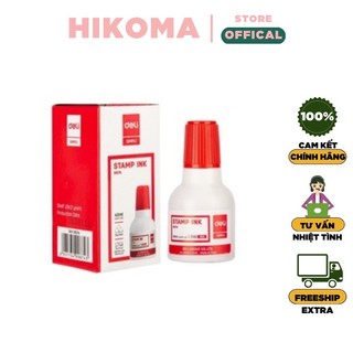 Mực dấu đỏ deli 9874 - hikoma store