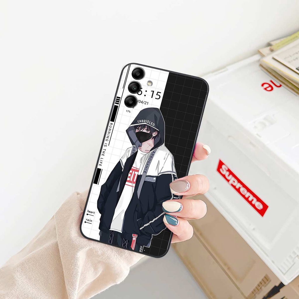 Ốp lưng Samsung A04 / A04s hình anime boy girl phong cách thời trang, ốp rẻ đẹp