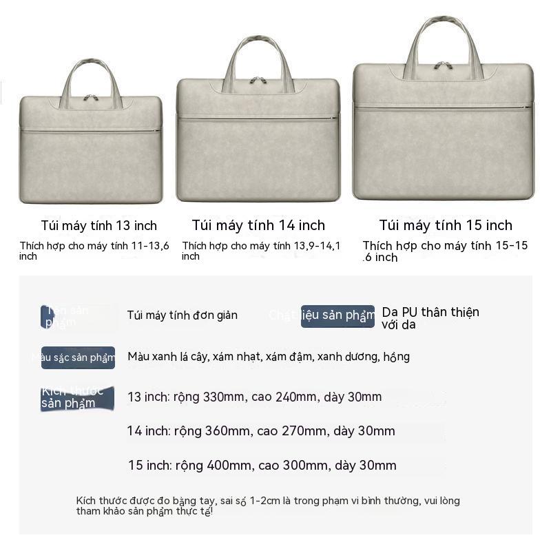 Túi Laptop Thời Trang Chống Nước Cho Apple Huawei