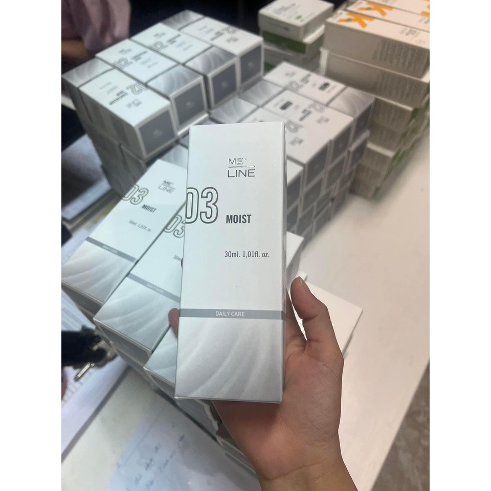 MELINE MOIST 03 INNOAESTHETICS - 30ml ,Siêu huyết thanh cấp ẩm,Ha căng bóng da tức thì