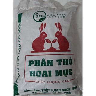 15KG PHÂN THỎ HOAI MỤC - PHÂN THỎ HỮU CƠ 3DG TRỒNG RAU TRỒNG HOA CÂY CẢNH