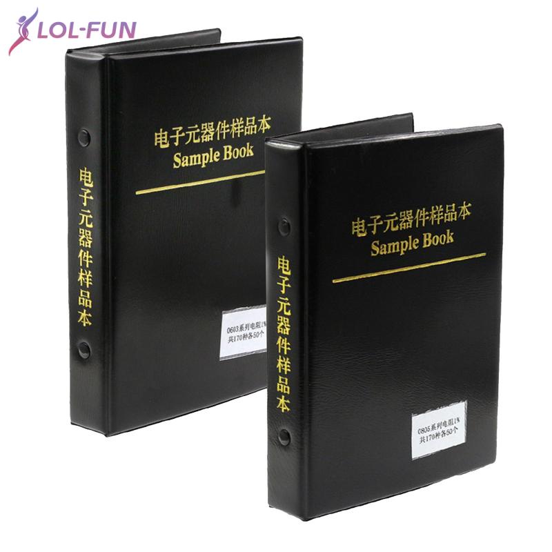 Sách Mẫu Thử 0603 0805 170 Giá Trị 4250 Mẫu SMD SMT
