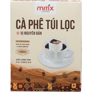 Cà phê túi lọc Mitix Coffee 72g