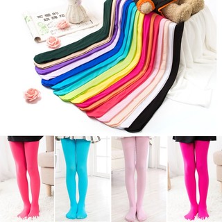 Quần vớ dài co giãn 80d tập múa ba-lê cho bé gái