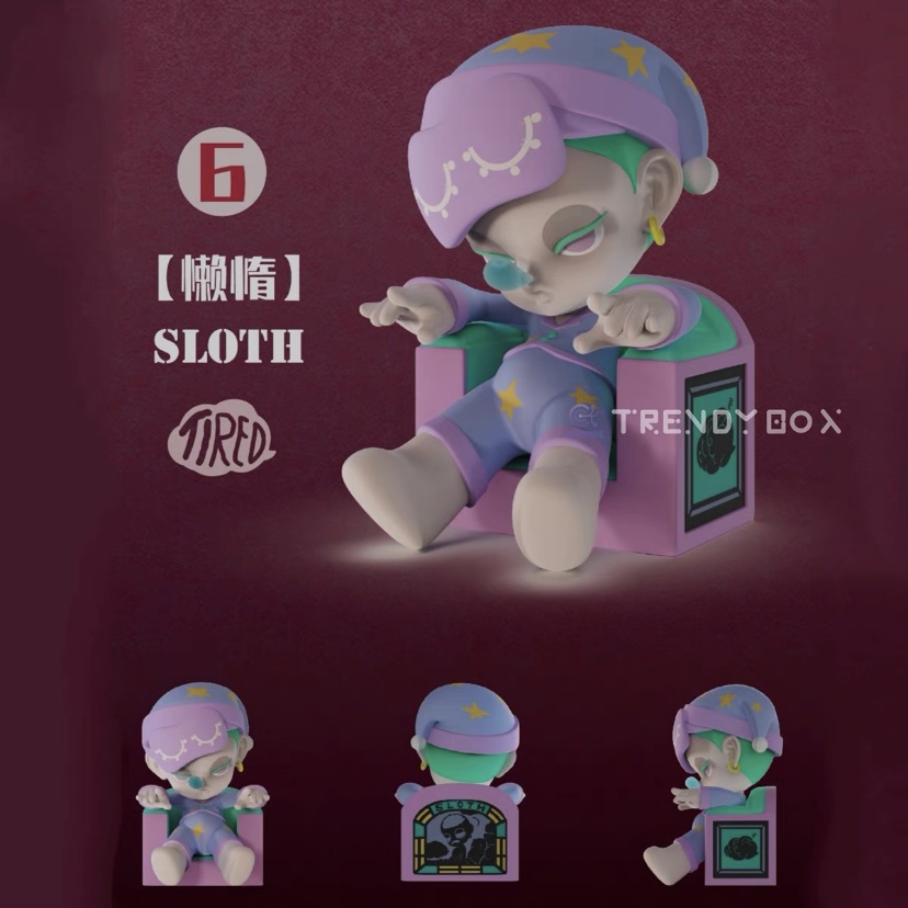 Sos Mô Hình Búp Bê Seven Deadly Dễ Thương Dùng Làm Quà Tặng Cho Bạn Bè