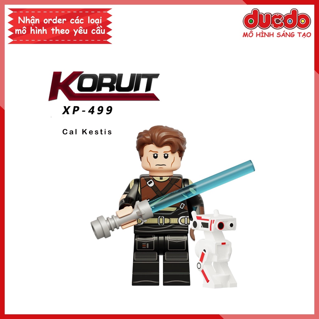 Minifigures nhân vật Chiến tranh giữa các vì sao - Đồ chơi Lắp ghép Xếp hình Mô hình Mini KORUIT KT1066