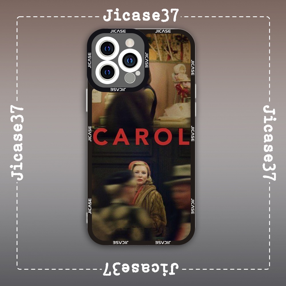 Ốp lưng iphone cạnh vuông Jicase Carol Movie Poster Vintage Phim Ảnh 8plus/x/xs/11/12/pro/max/plus/promax