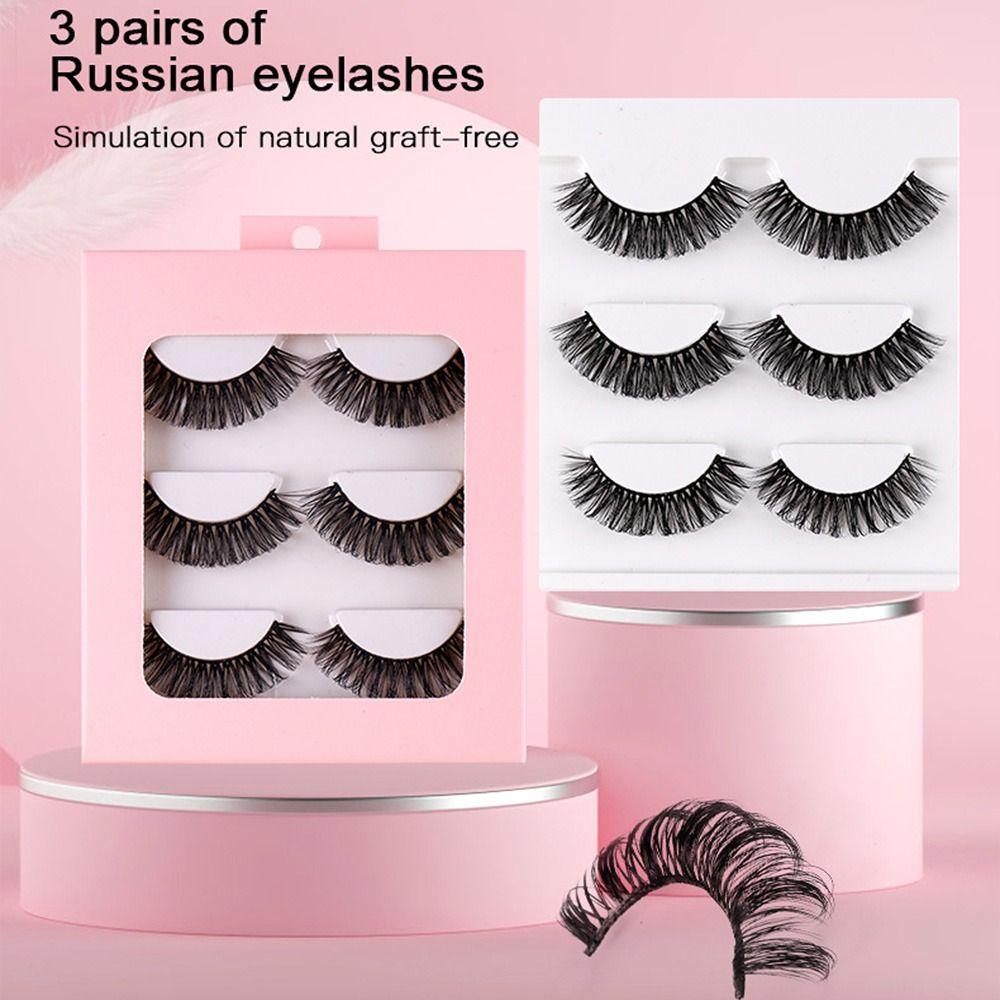 Lông Mi Giả Cong Tự Nhiên Bằng Lông Chồn Nhiều Màu Sắc