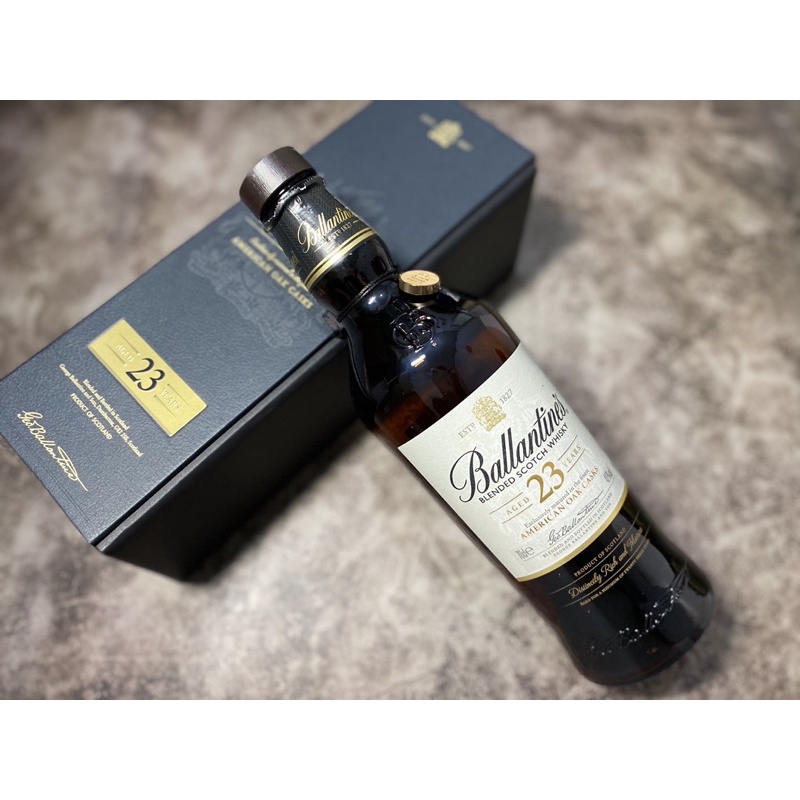 Vỏ chai rượu ngoại ballentines 21 limited