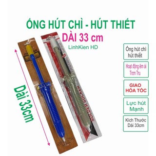 Ống hút thiếc, hút chì loại to dài 33cm - linhkien hd