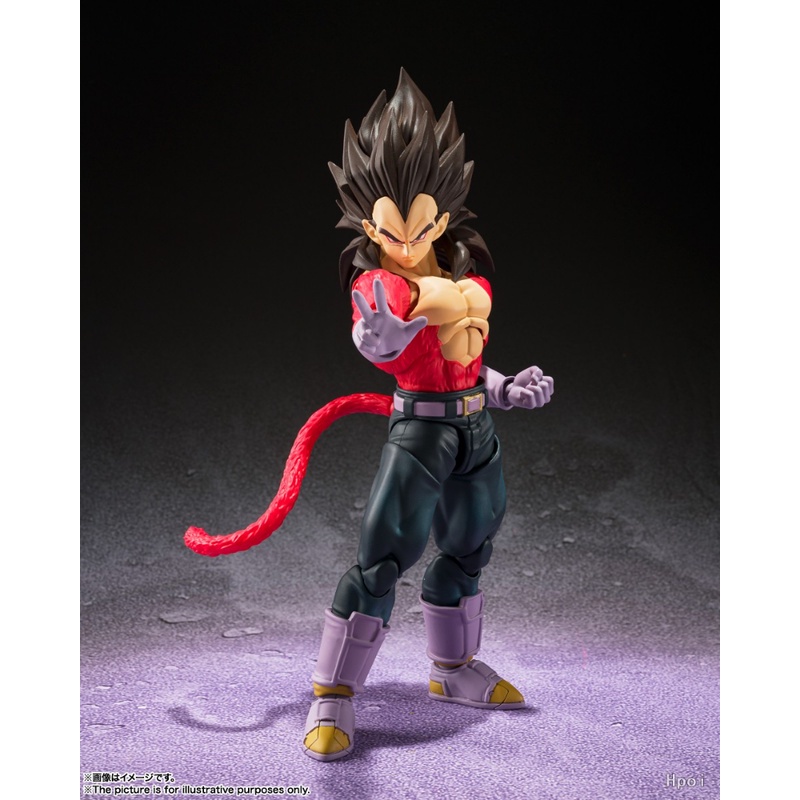 Mô Hình Đồ Chơi Nhân Vật Vegeta Son Gokuu Super Saiyan 4 Trong Phim Bảy Viên Ngọc Rồng GT S.H.Figuarts