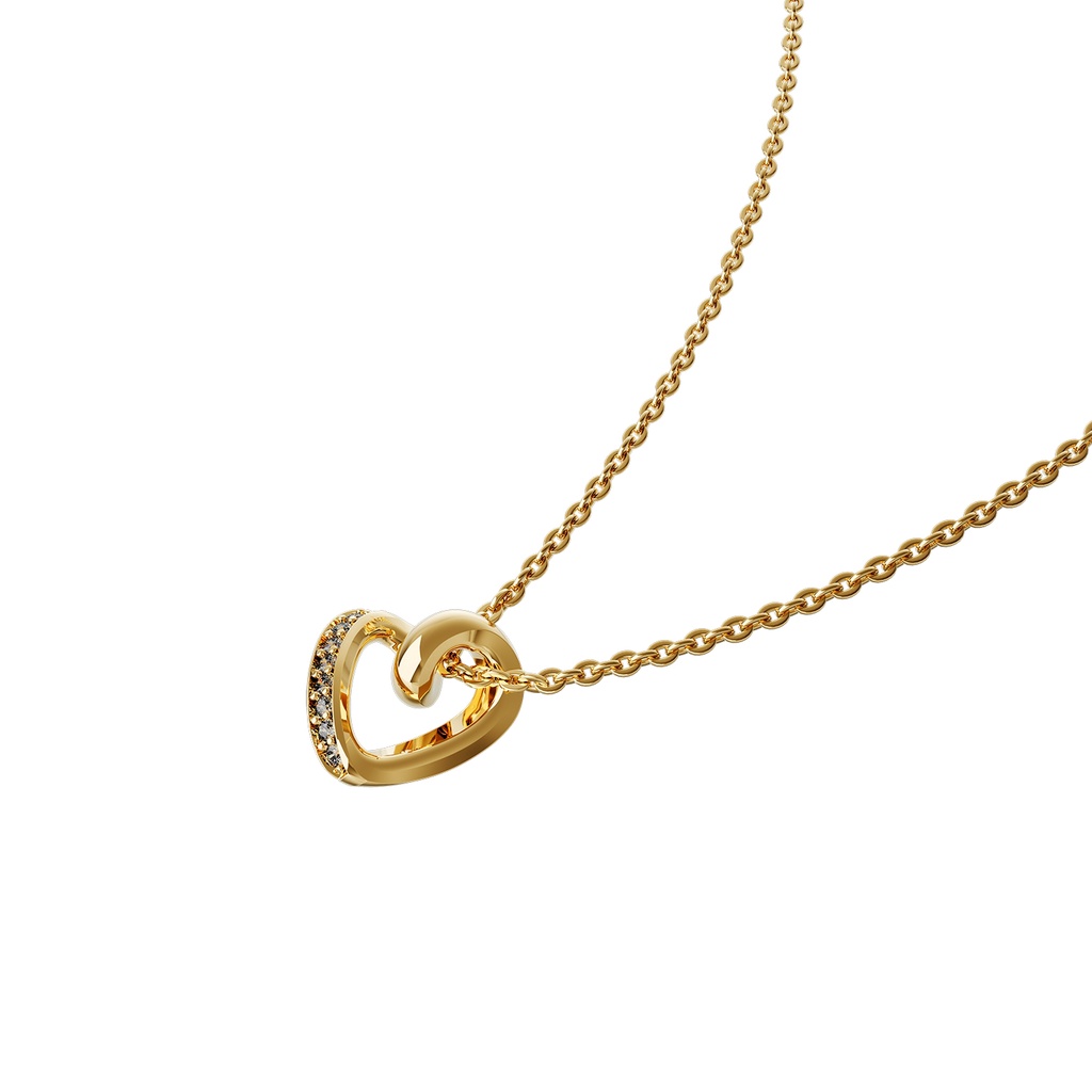 Dây Chuyền Vàng Tây 14k Love Land DCMAMD658 Huy Thanh Jewelry