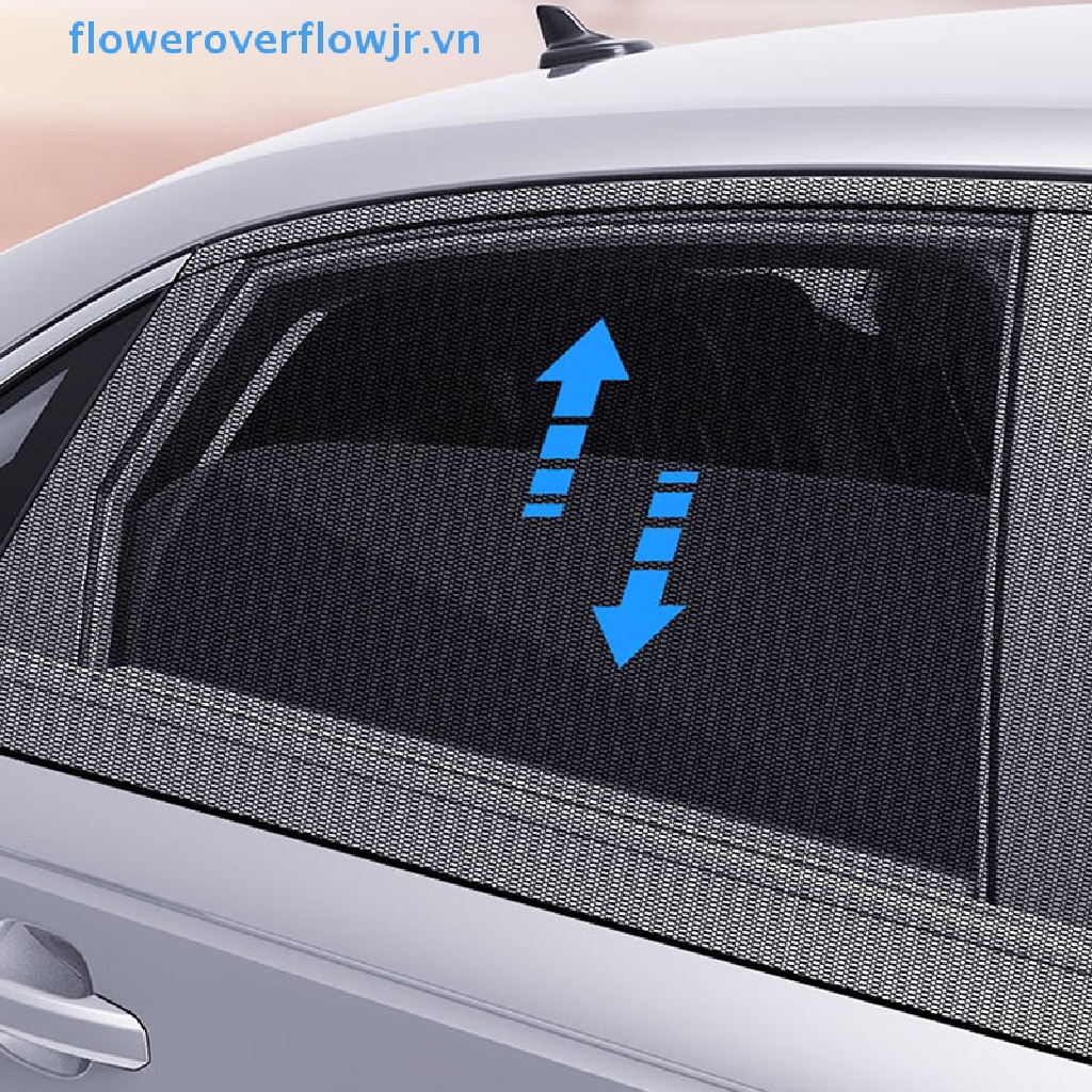 Bộ 2 Màn Lưới Chống Muỗi Gắn Cửa Sổ Xe Hơi Tiện Dụng