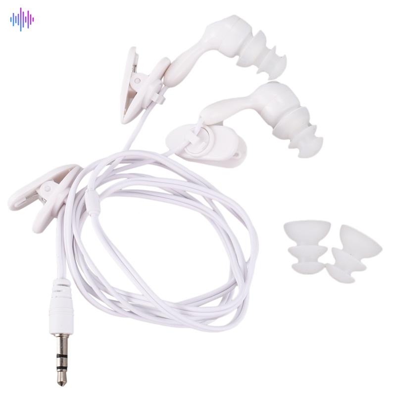 Tai Nghe Nhét Tai Chống Nước Màu Trắng Cho MP3 MP4