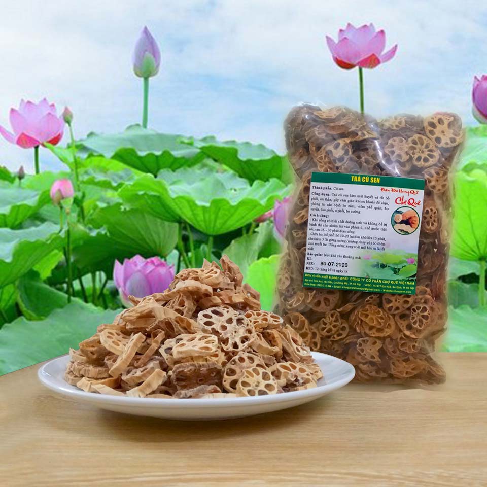 Củ sen khô [1KG] Cam Kết Hàng Chuẩn Chất Lượng