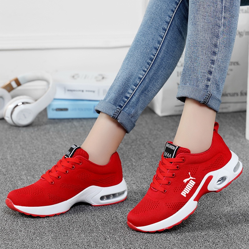 Giày Thể Thao Trắng Thoáng Khí Thời Trang Cho Nữ size 35-42 5 Màu