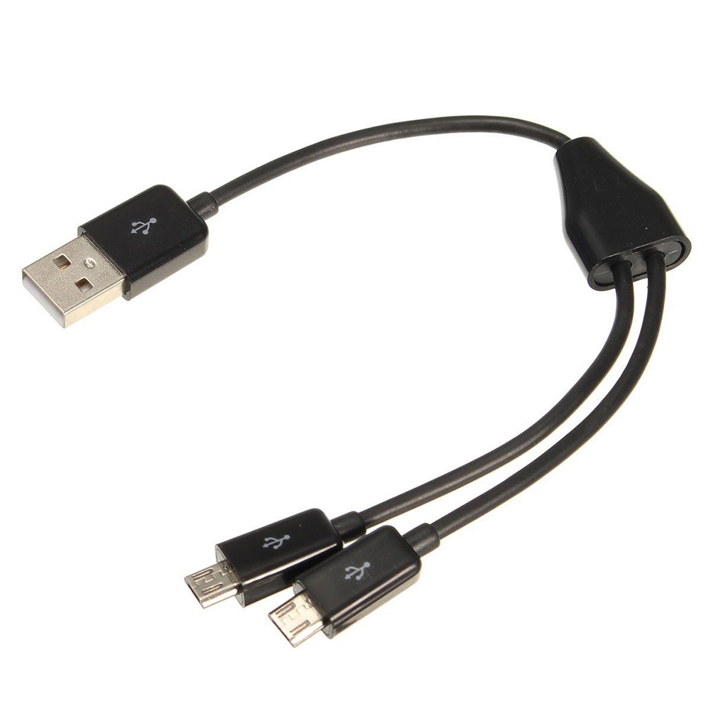 Dây cáp sạc & truyền dữ liệu LENOVO sunflower đầu cắm USB 2.0 sang Micro USB 2.0 1 sang 2 hình chữ Y