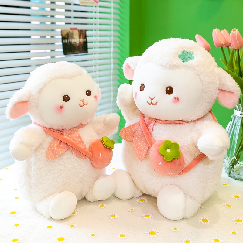 Ba Lô Lông Cừu Ấm Áp Cho Bé Gái