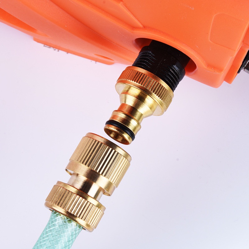 Bộ đầu nối, khớp nối nhanh đầu vào, đầu ra máy rửa xe áp lực cao, máy rửa xe gia đình
