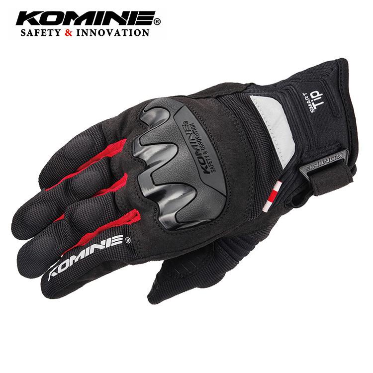  Găng tay lưới bảo vệ Komine GK220 (có hạn) Găng tay mùa thu xe máy Găng tay Unisex Alpinestars