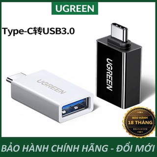 Đầu chuyển usb 3.1 type c male to usb 3.0 type a female ugreen 30155 cao cấp