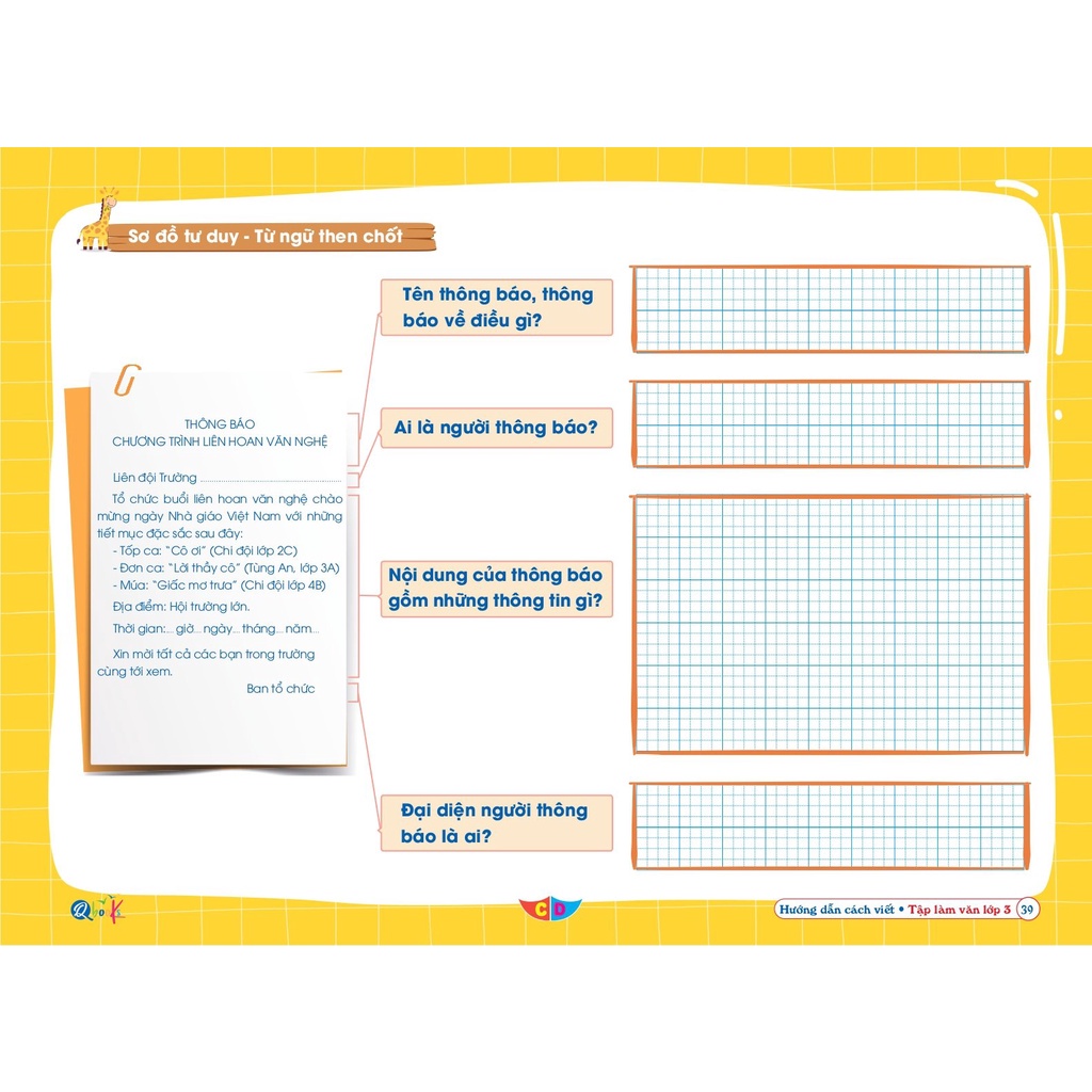 Sách - Hướng dẫn cách viết TẬP LÀM VĂN Lớp 3 - Cánh Diều - Cả năm  - Bản Quyền