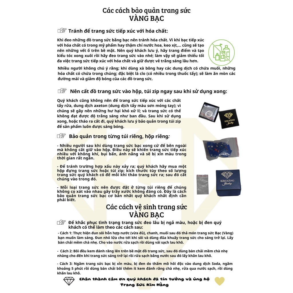 Khuyên Tai Nụ Đá Vàng Nhạt 4 Chấu KHJER075