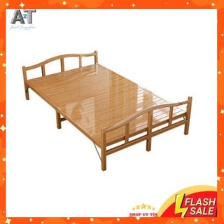 Giường xếp đa năng, giường ngủ văn phòng gấp gọn cỡ 100cm