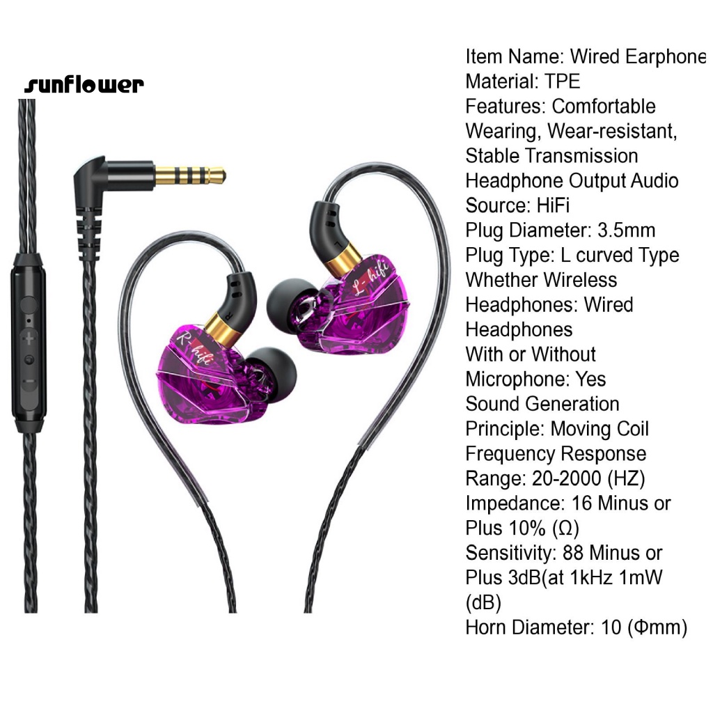 Sf_đồ Chơi Tai Nghe Thể Thao Có Dây Rộng Tương Thích Hàng Ngày