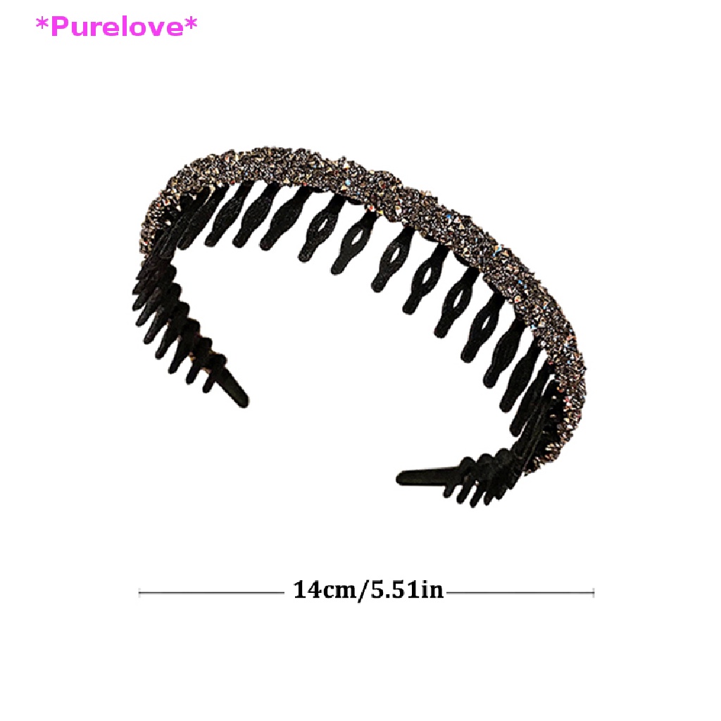 Cài Tóc Đính Đá Acrylic Màu Trơn Chống Trượt Thời Trang Cho Nữ Mới