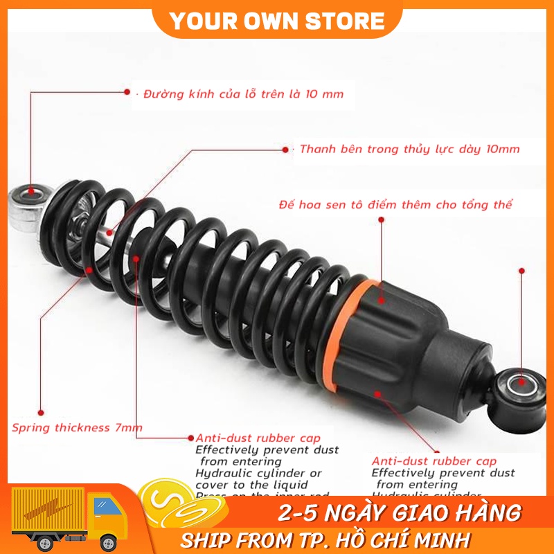 Phuộc sau wave dream - phuộc nai phù hợp nhiều dòng xe wave rs s110 wave a