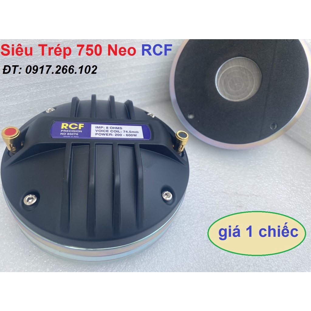 Loa Siêu Treble 750 Neo Chính Hãng RCF Coil 74.5mm - Hàng Chuẩn Thép 7 Màu - Giá 1 Chiếc