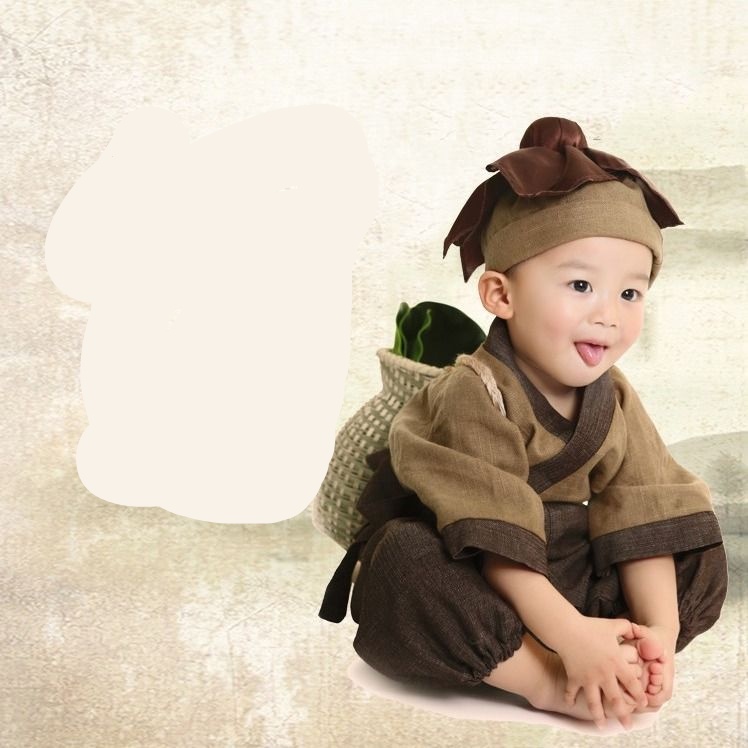 Bộ Đồ Hóa Trang Chú Tiểu Nhỏ Nhắn Phong Cách Trung Hoa 2023 Dành Cho Bé Trai