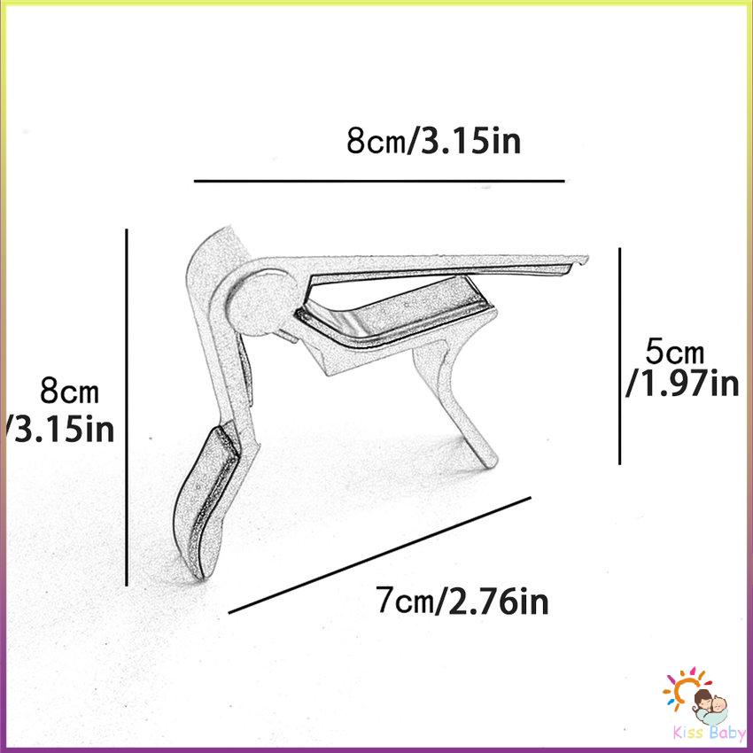 Đàn Guitar Capo Đa Năng Hợp Kim Nhôm Acoustic Loại Mới Thay Đổi Nhanh Kẹp