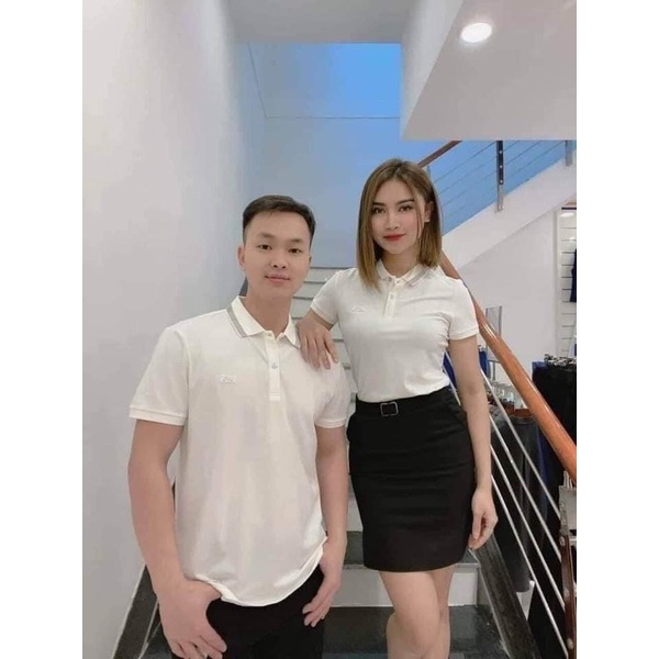 ÁO POLI NAM NỮ PHỐI CỔ VẢI THOÁNG MÁT