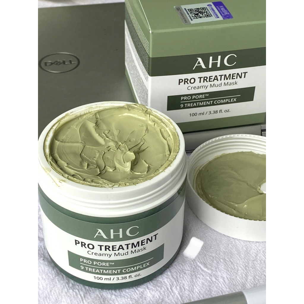 AHC Áo Thun Thiết Kế Trẻ Trung Năng Động Hợp Thời Trang✨Túi Đeo Chéo Thương Hiệu Chính Hãng Với Chống Hàng Giả✨Mặt Nạ Bùn 100ml Làm Sạch Sâu Lỗ Chân Lông Loại Bỏ Mụn Đầu Đen