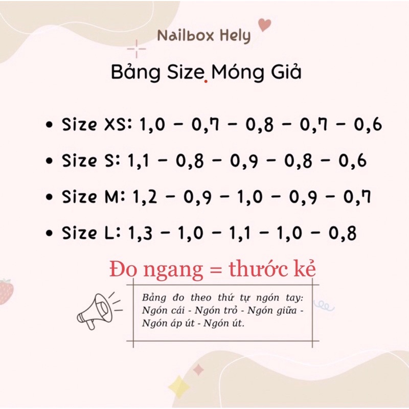 Nailbox Hely.dang - Móng tay giả, úp be sữa mix nâu