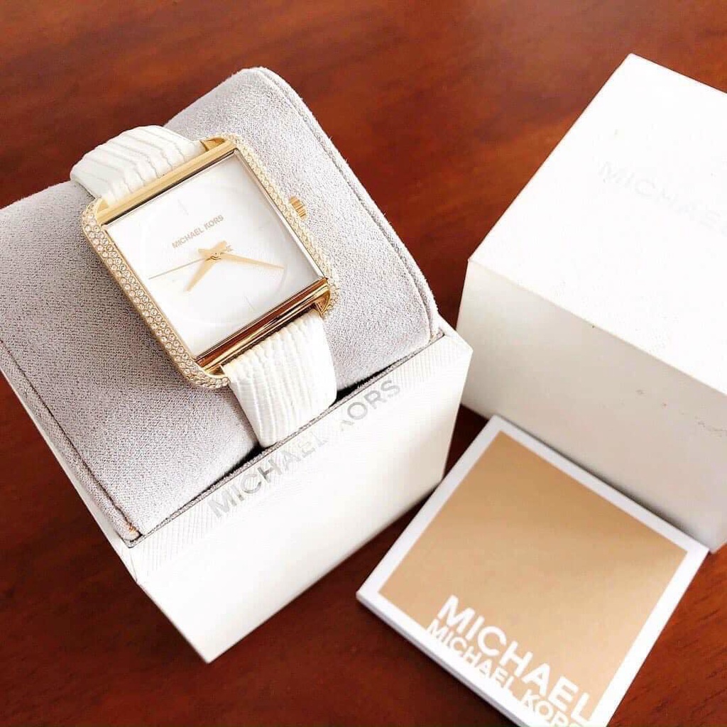Đồng hồ mặt vuông Michael Kors MK2600 Chính Hãng 32x32mm
