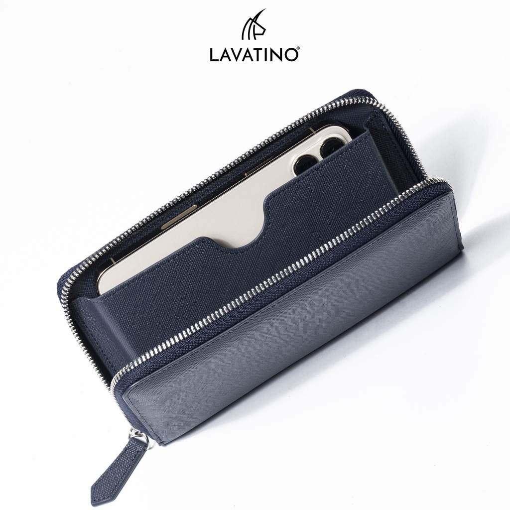 Ví Dài Cầm Tay  Nữ Cao Cấp Chính Hãng Lavatino Phone LISA - CLB25 PLush