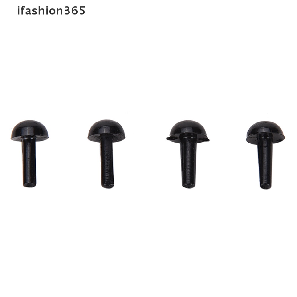 Set 100 Mắt Nhựa 4 Kích Cỡ Cho Búp Bê / Gấu / Thỏ DIY