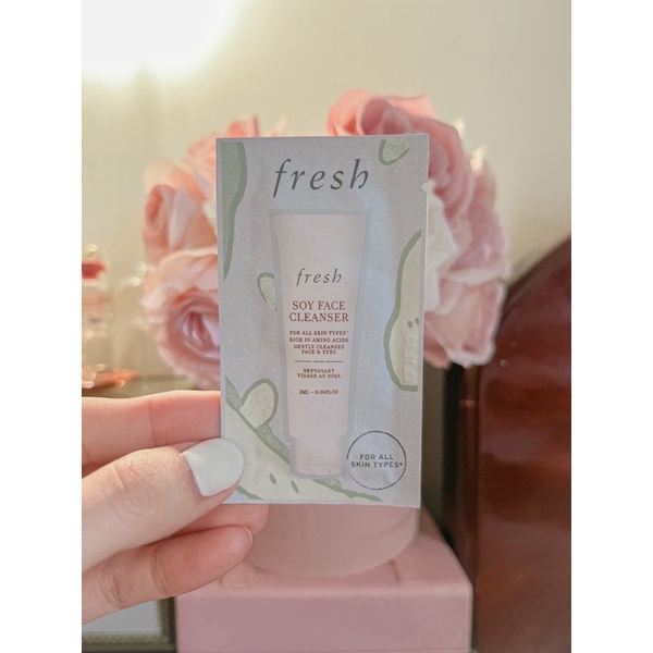 [FRESH] Sample Sữa rửa mặt Fresh soy face cleanser 2ml
